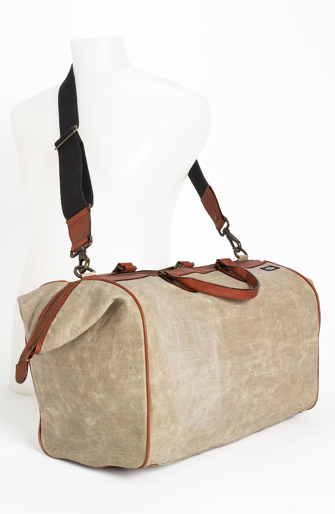 Jack spade Waxed Linen Duffle Bag in Beige for Men (natural) Lyst