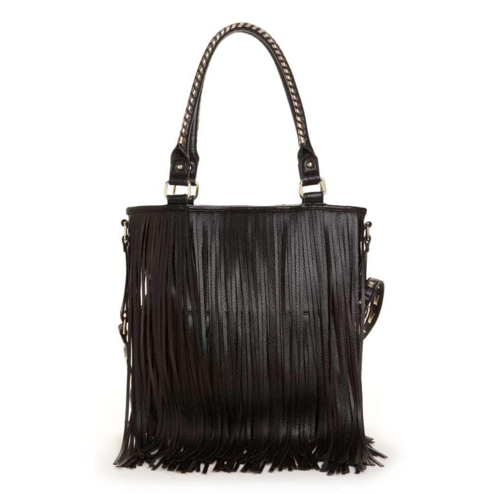 Lyst - Steve madden Bfarrah Fringe Tote in Black