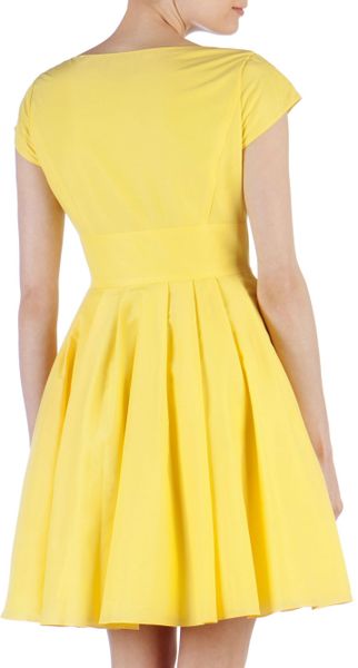 Ted Baker Sima Dress in Yellow | Lyst