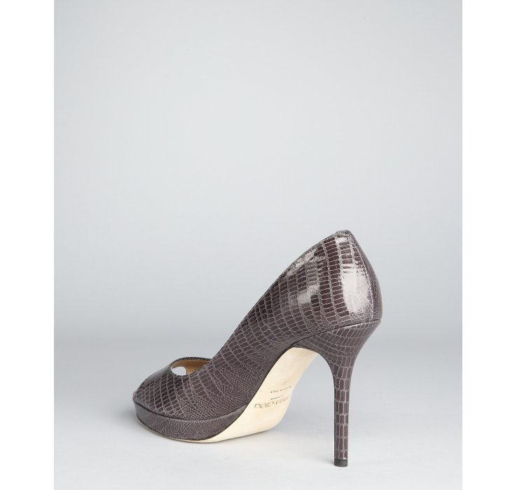 charcoal gray heels