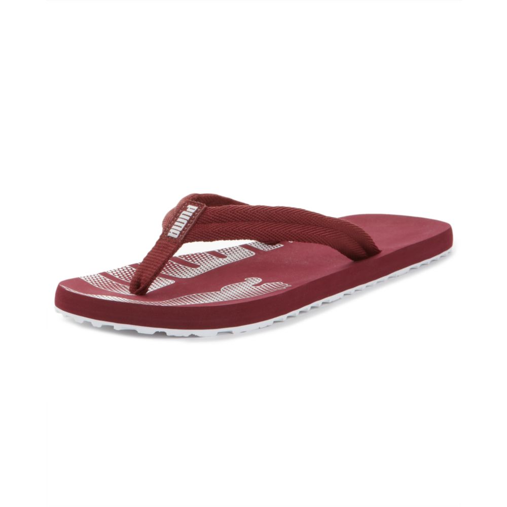 Puma Epic Flip Flop Sandals in Red for Men (ribbon red/white) | Lyst
