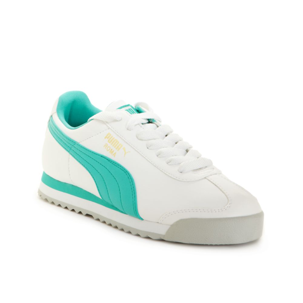 Puma Roma Basic Sneakers in White | Lyst