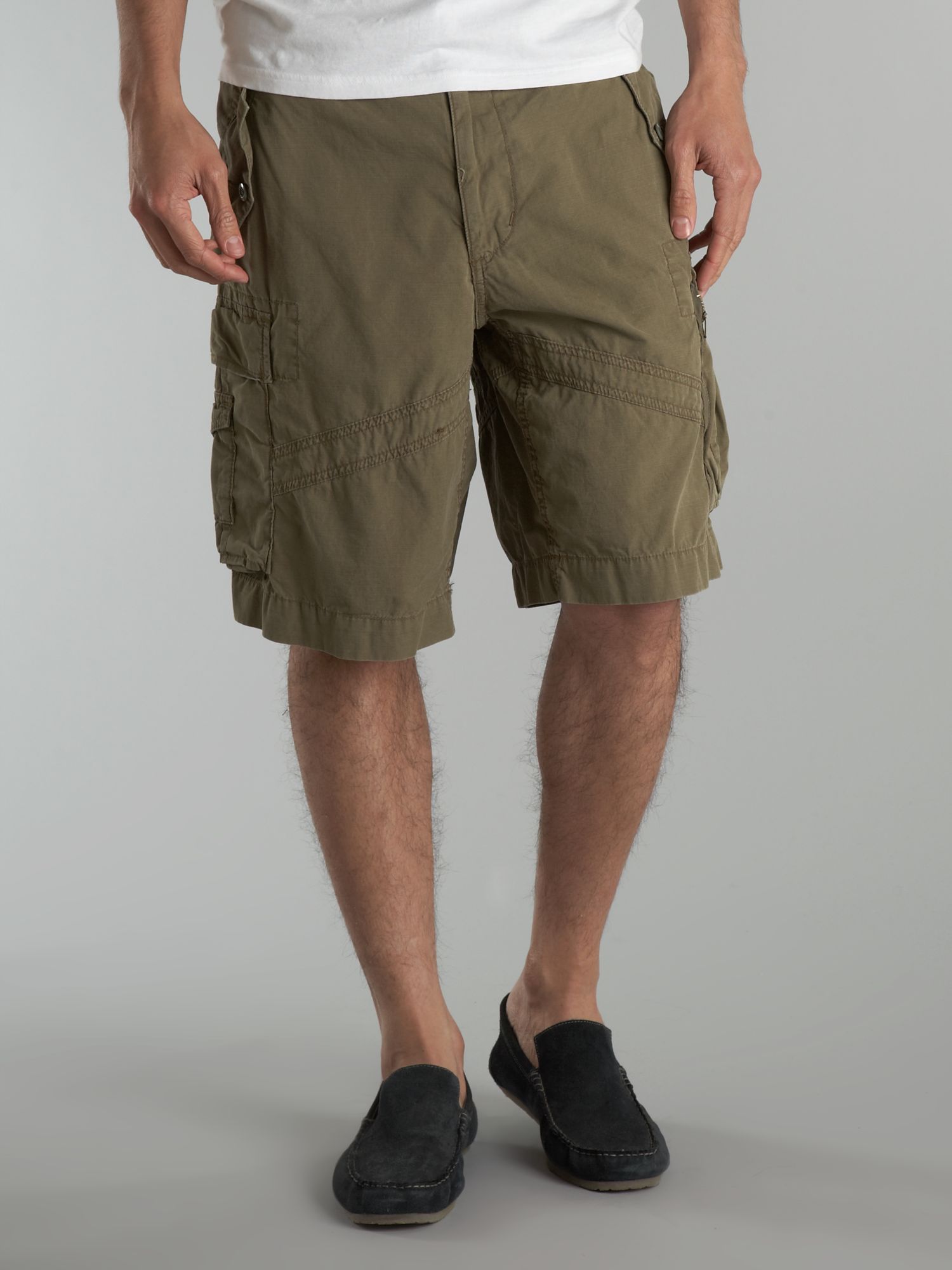Polo ralph lauren Cargo Shorts in Green for Men | Lyst