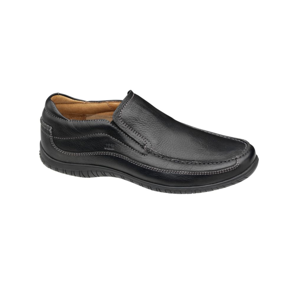 Johnston & Murphy Penn Xc4 Waterproof Loafers in Black for Men | Lyst