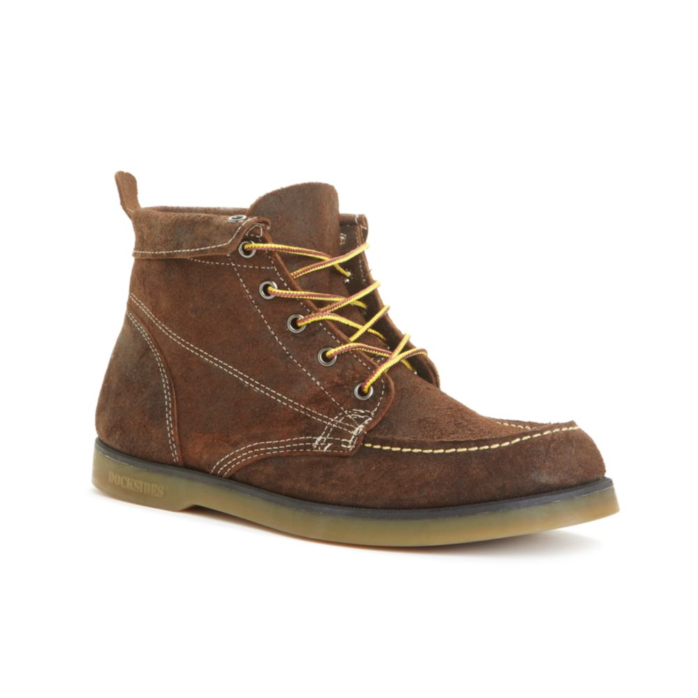 Sebago Waldo Mid Boots in Brown for Men (waxy red brown) | Lyst