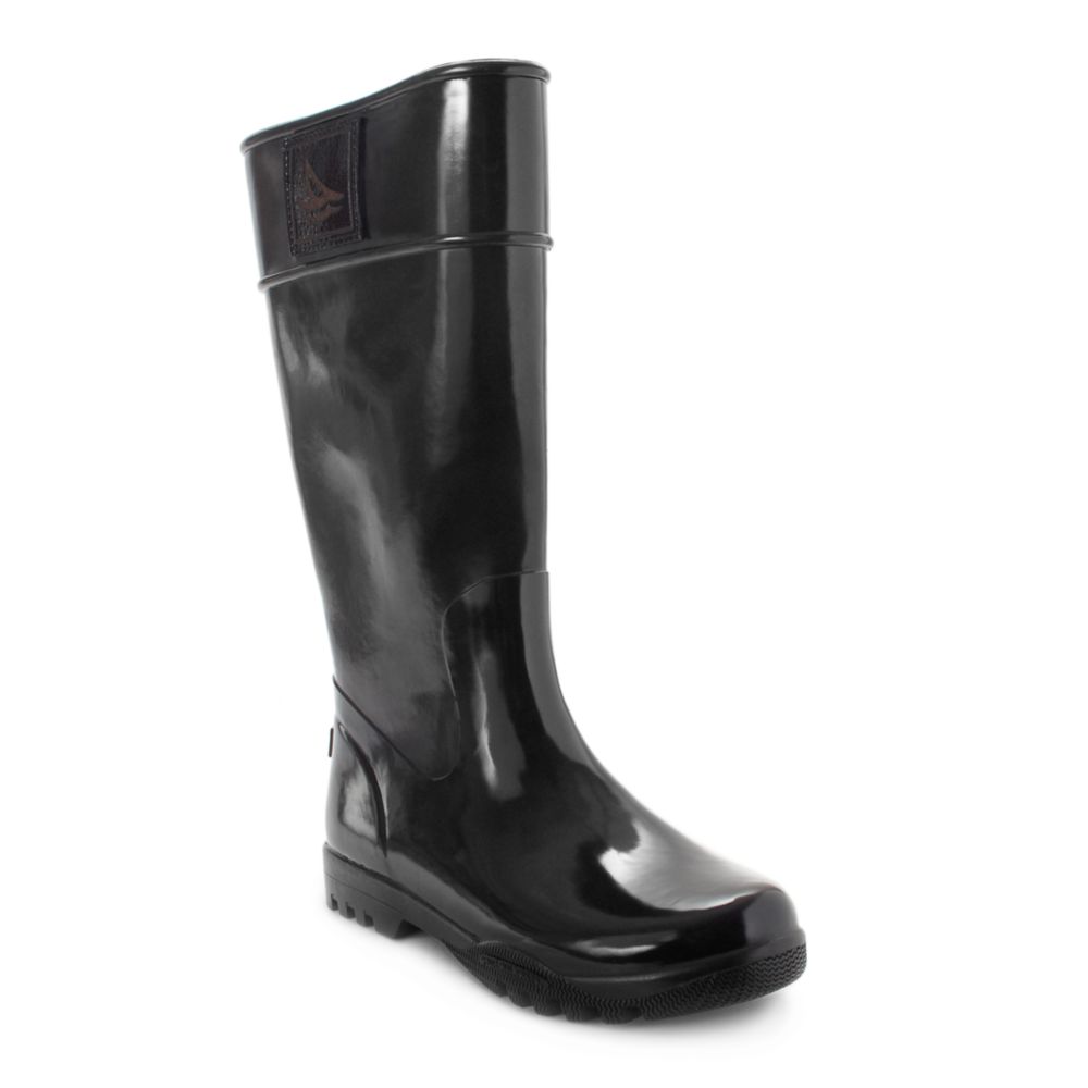 Sperry top-sider Pelican Tall Rain Boots in Black | Lyst