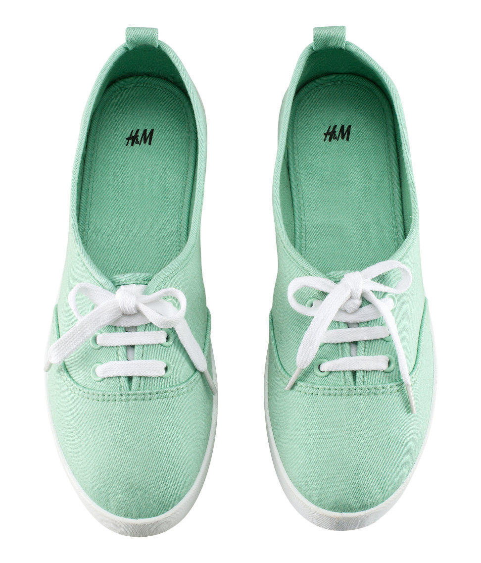 H&m Shoes in Green  Lyst