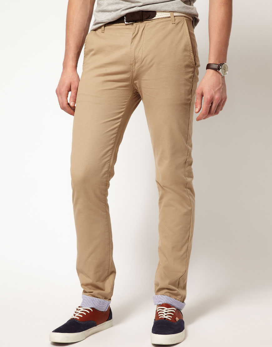 asos slim chinos