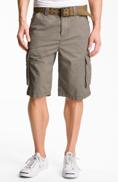 Canterbury Of New Zealand Outback Belted Cargo Shorts in Green for Men ...
