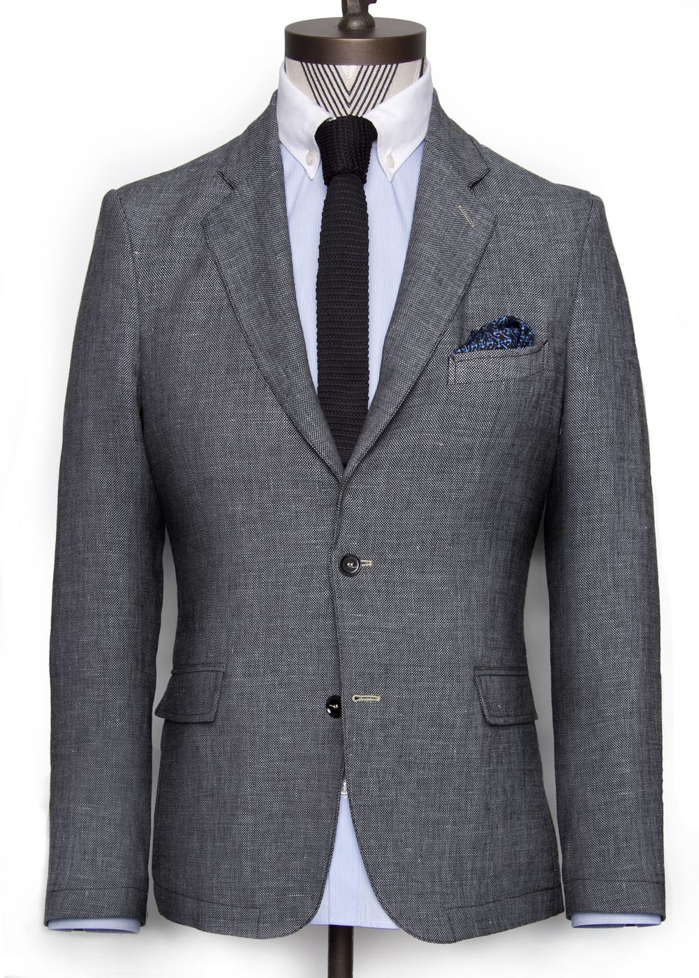 Mango Suit Coconut Blazer in Gray for Men (black) | Lyst