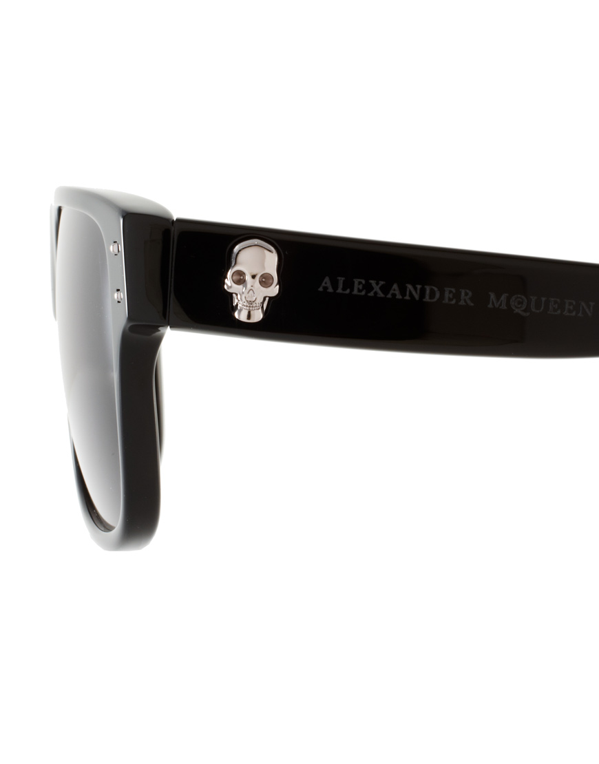 Alexander mcqueen mens sunglasses skull online