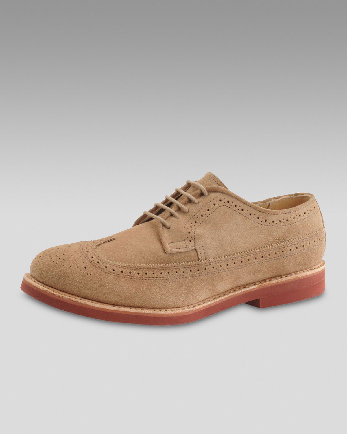 Walk-over Dirty Buck Suede Wing-tip in Brown for Men (tan) | Lyst