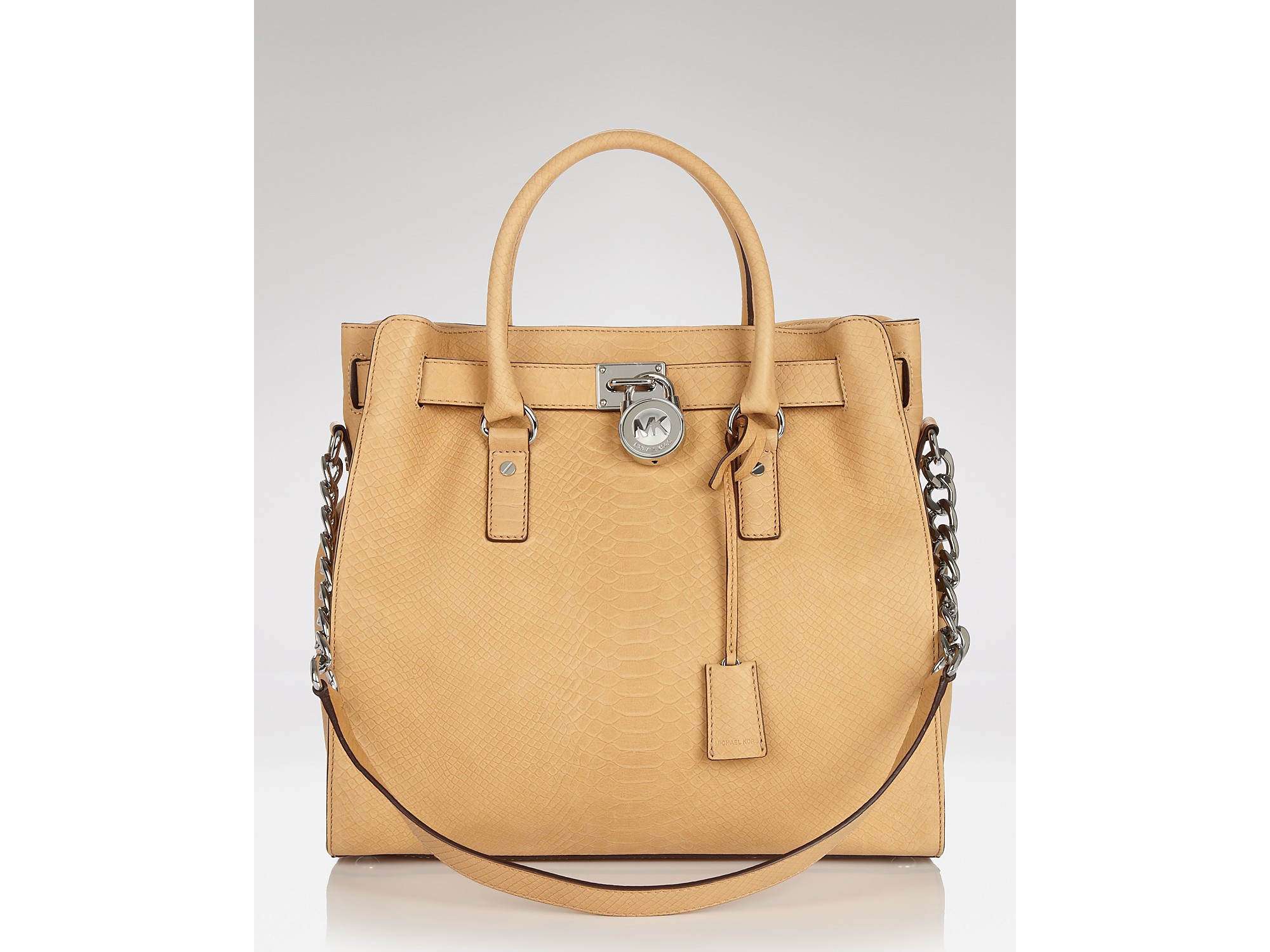 michael kors python tote