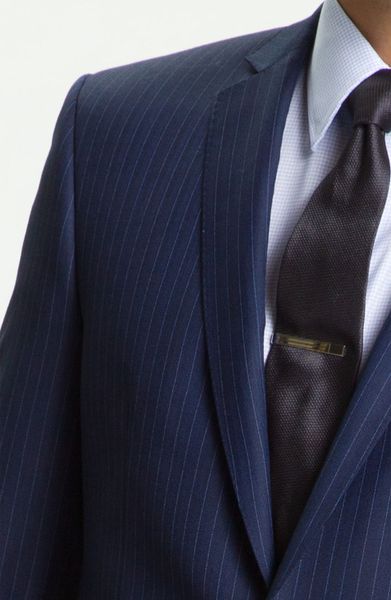 Ben Sherman Kings Pinstripe Suit in Blue for Men (navy pinstripe) | Lyst