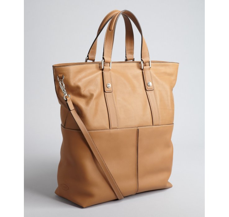 the tote bag brown