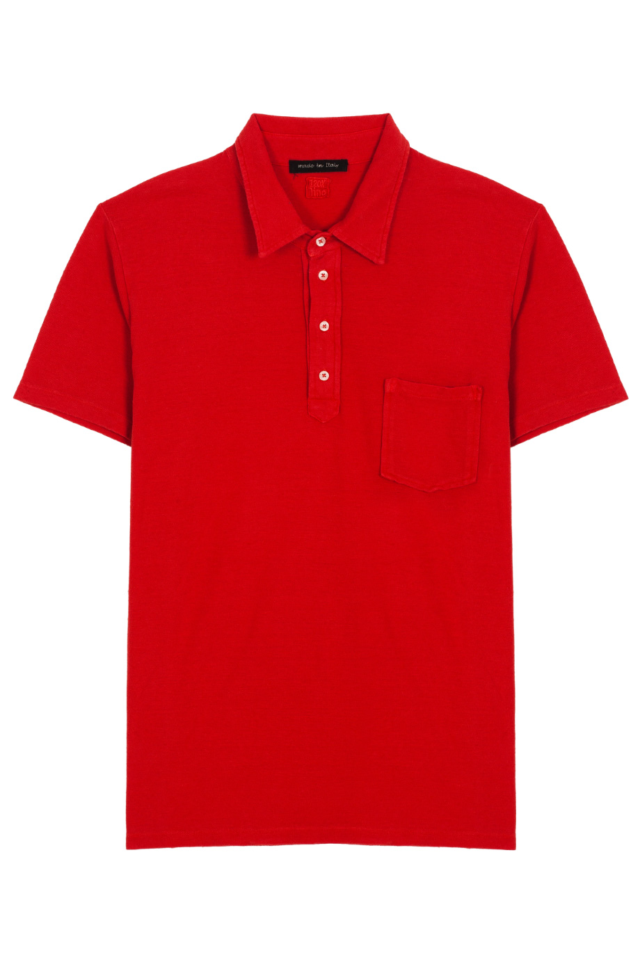 Lyst 120 Lino Polo Shirt in Red for Men