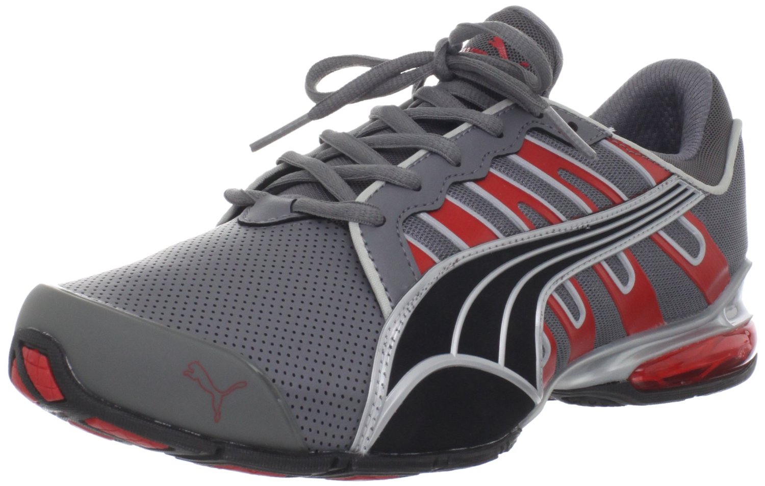 Puma Puma Mens Voltaic 3 Perf Running Shoe in Gray for Men (steel grey ...