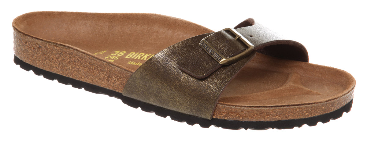 Lyst - Birkenstock Madrid 1 Bar Mule Bronze in Brown