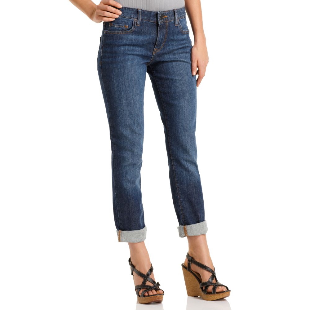 Calvin klein jeans Jeans Boyfriend Cropped Skinny Leg Kandy Wash in ...