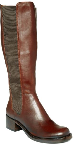Lucky Brand Hilda Boots in Brown (sequoia leather) | Lyst