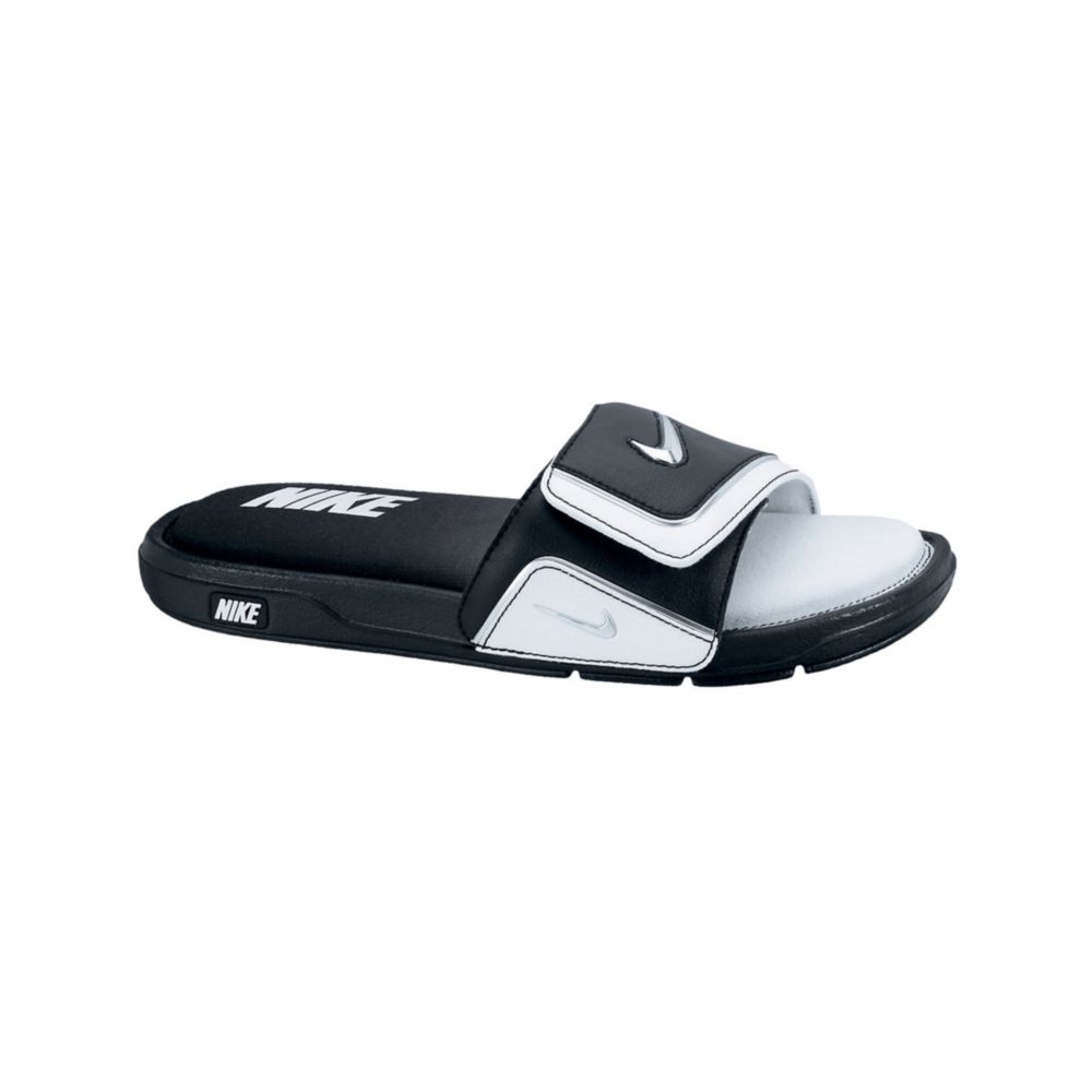 nike slides with a zipper