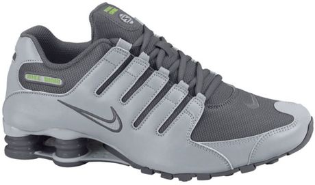 Nike Shox NZ Sneakers in Gray for Men (dark grey/wolf grey) | Lyst