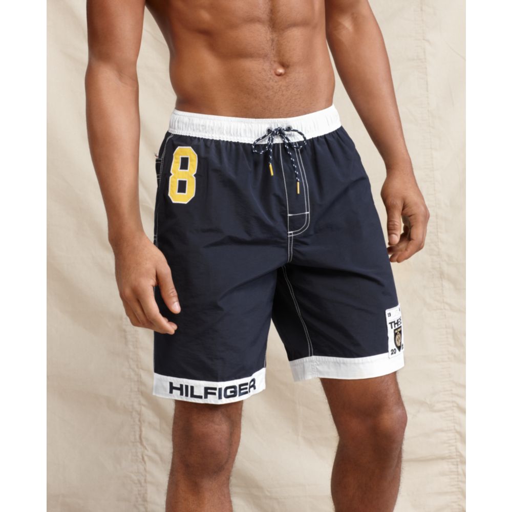 Lyst Tommy hilfiger Marina Swim Shorts in Blue for Men