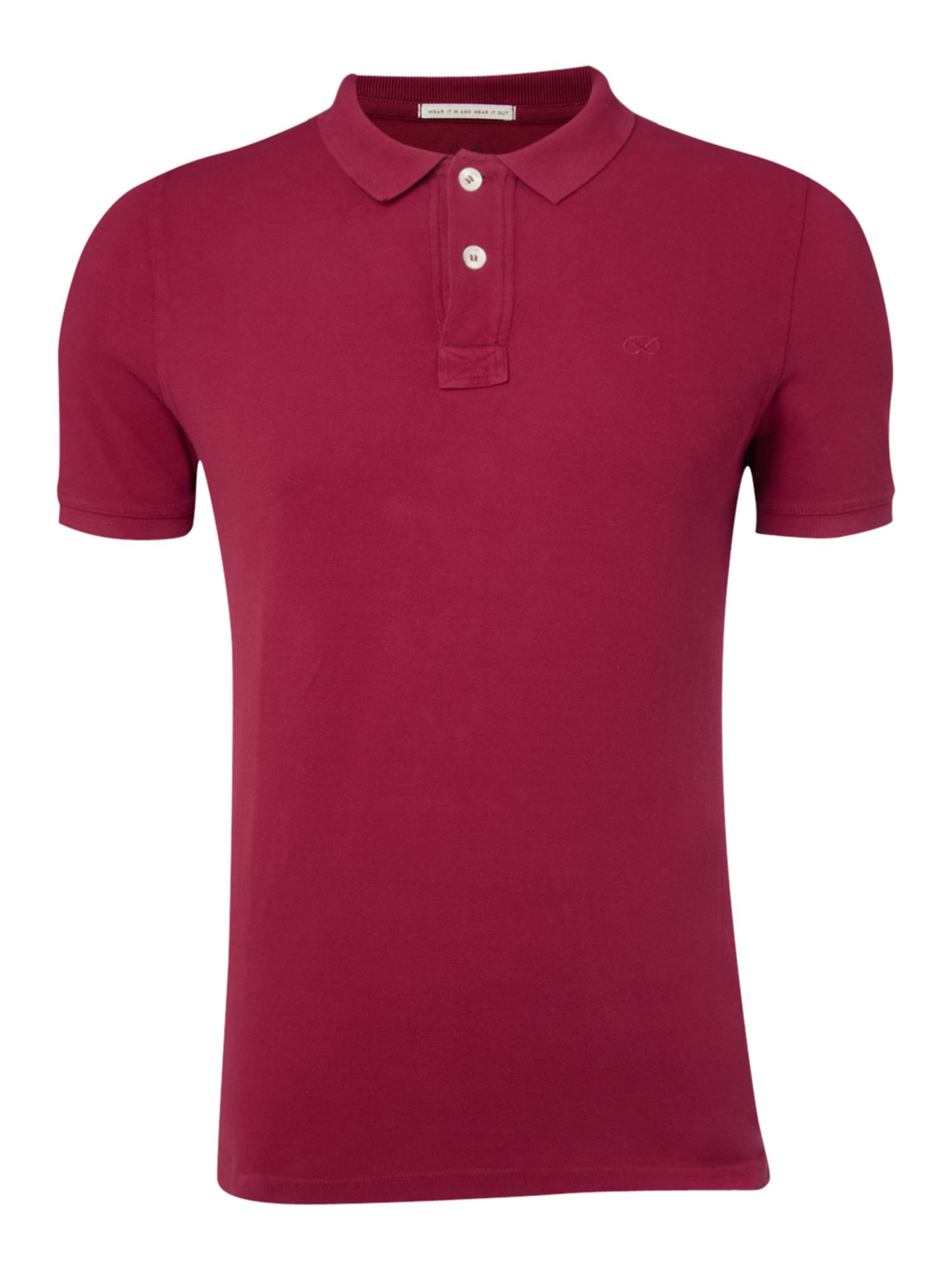 Farrell Vintage Polo Shirt in Pink for Men (raspberry) | Lyst