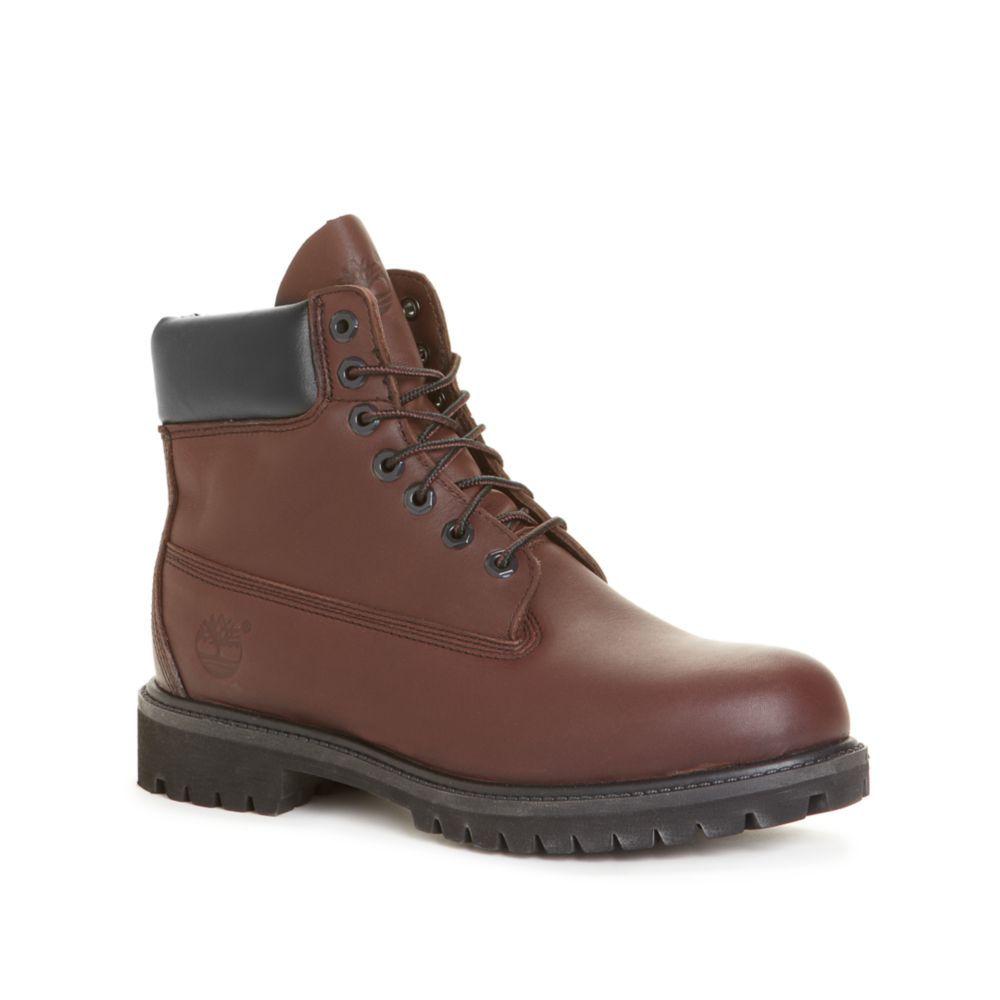 Timberland 6 Waterproof Boot in Brown for Men (burgundy) | Lyst