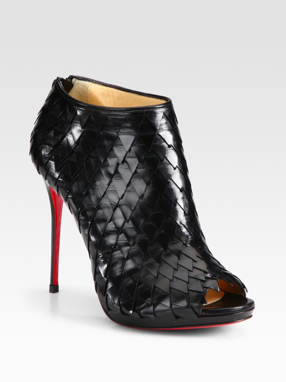 christian louboutin by the river leather boot