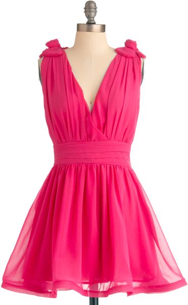 Modcloth Anything Flamingos Dress in Pink | Lyst