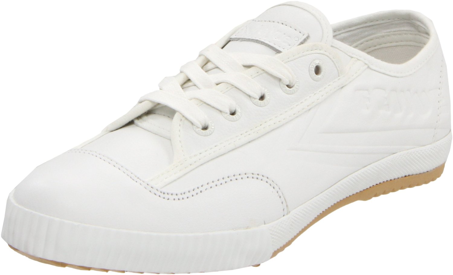 Feiyue Lo Plain Sneaker in White for Men (white waxy leather) | Lyst