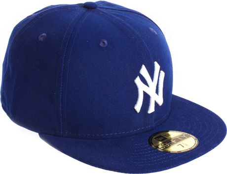 New Era New Era New York Cap in Blue for Men | Lyst