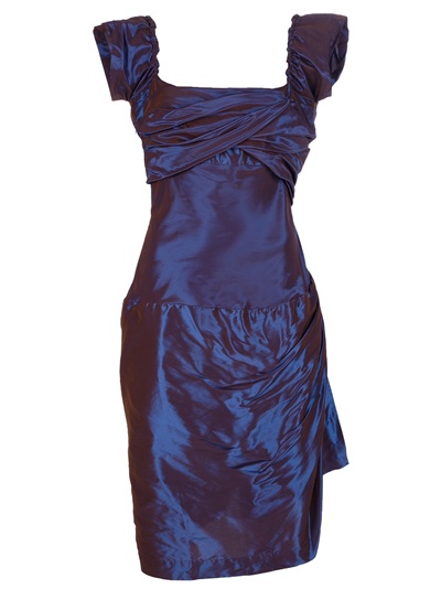 Vivienne Westwood Red Label Bustier Dress in Blue (purple) | Lyst