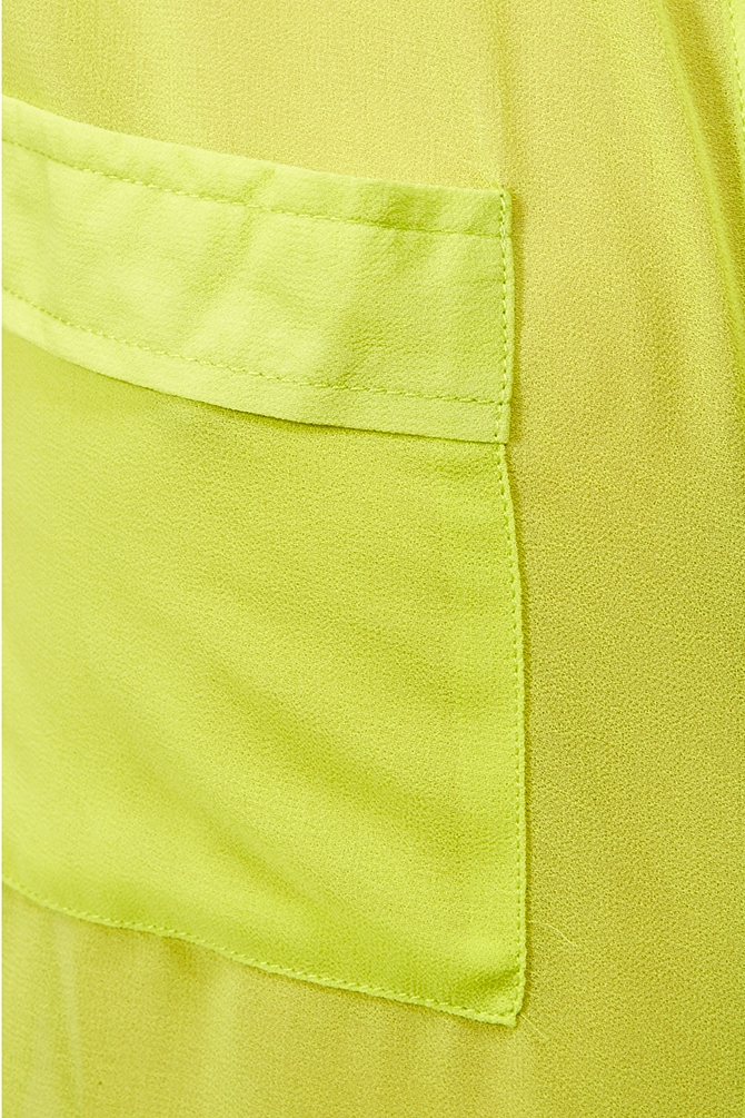 Lyst Nasty Gal Highlighter Shirt in Yellow