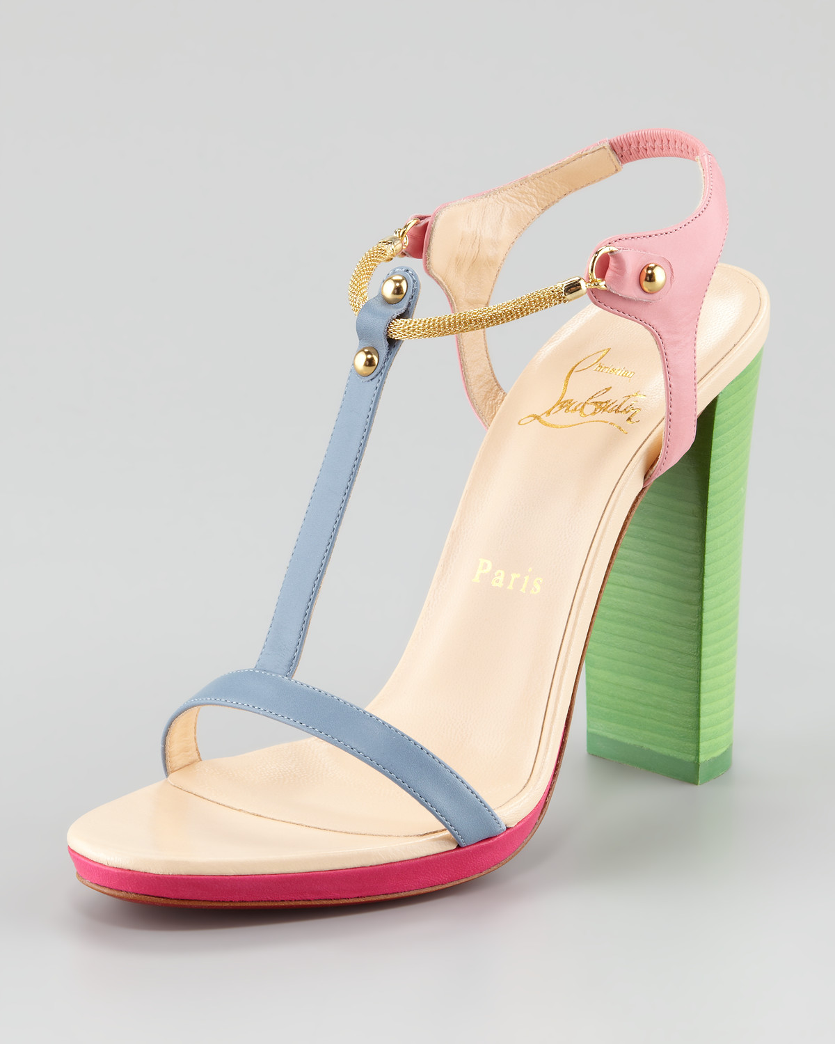 Artesur ? christian louboutin Sylvieta T-strap sandals