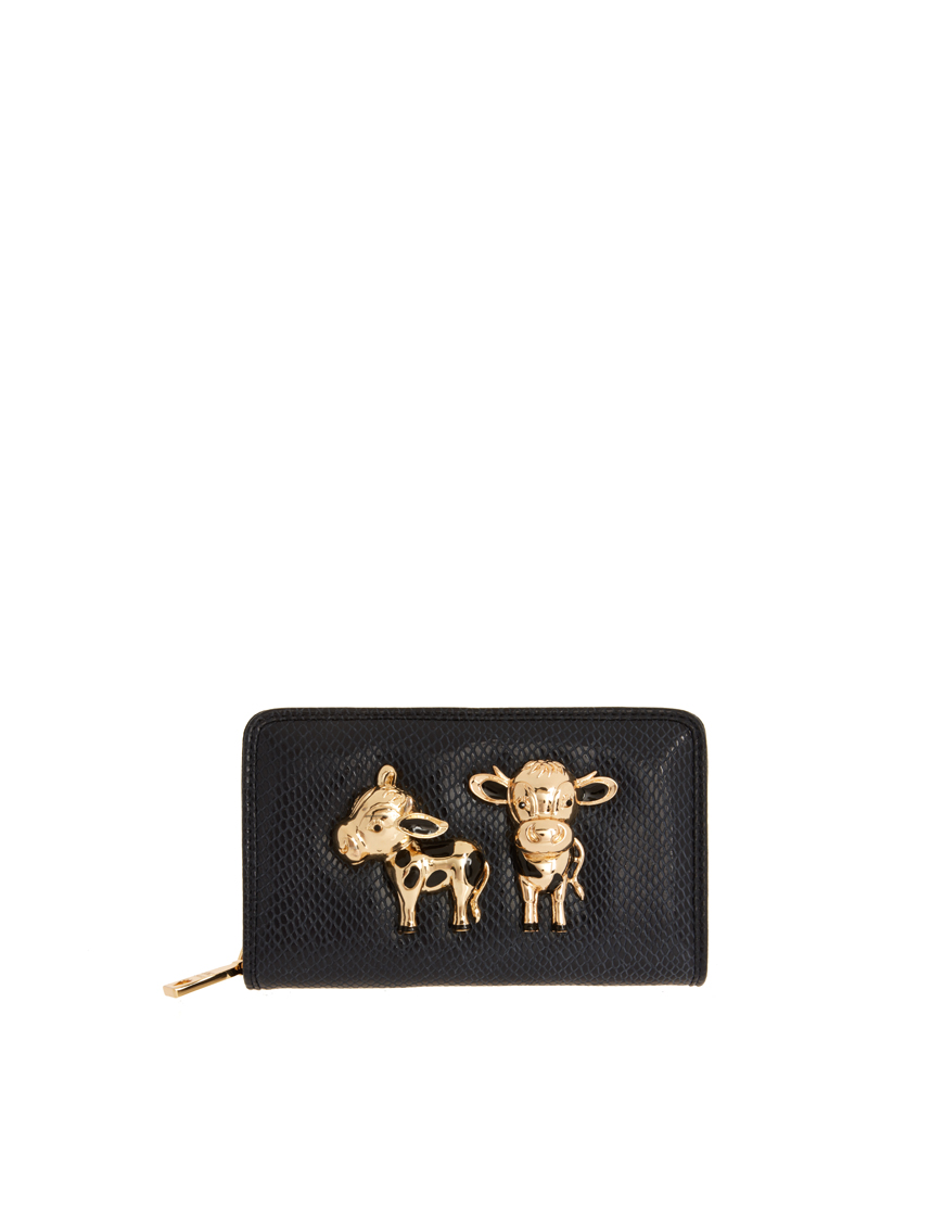 moschino cow purse