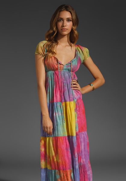 Jen's Pirate Booty Burning Man Dress in Multicolor (tripout tie dye) | Lyst