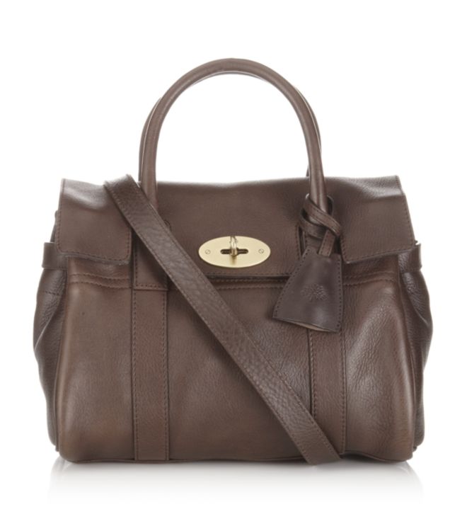 mulberry brown satchel