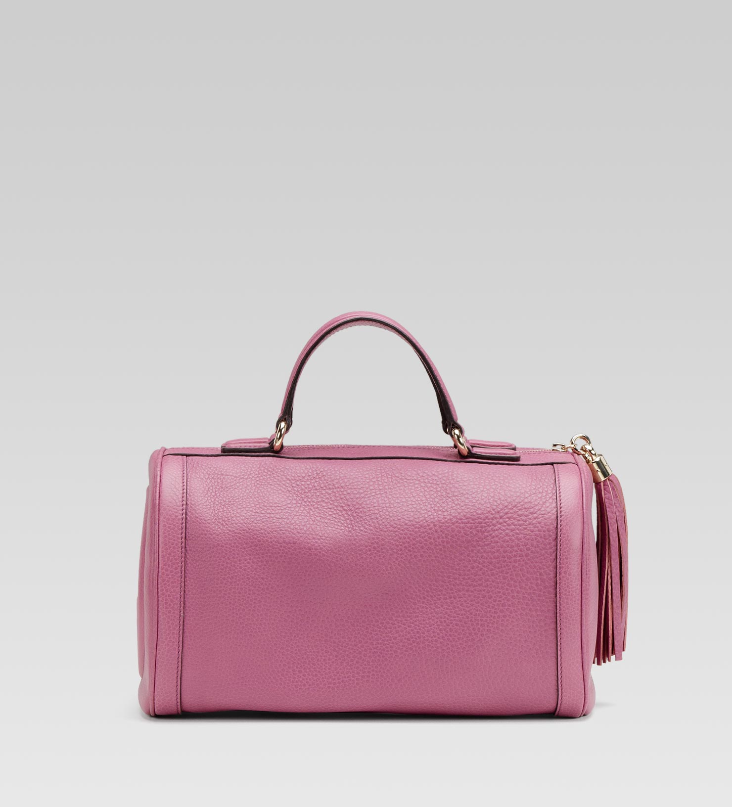 Lyst Gucci Soho Boston Bag In Pink 9305