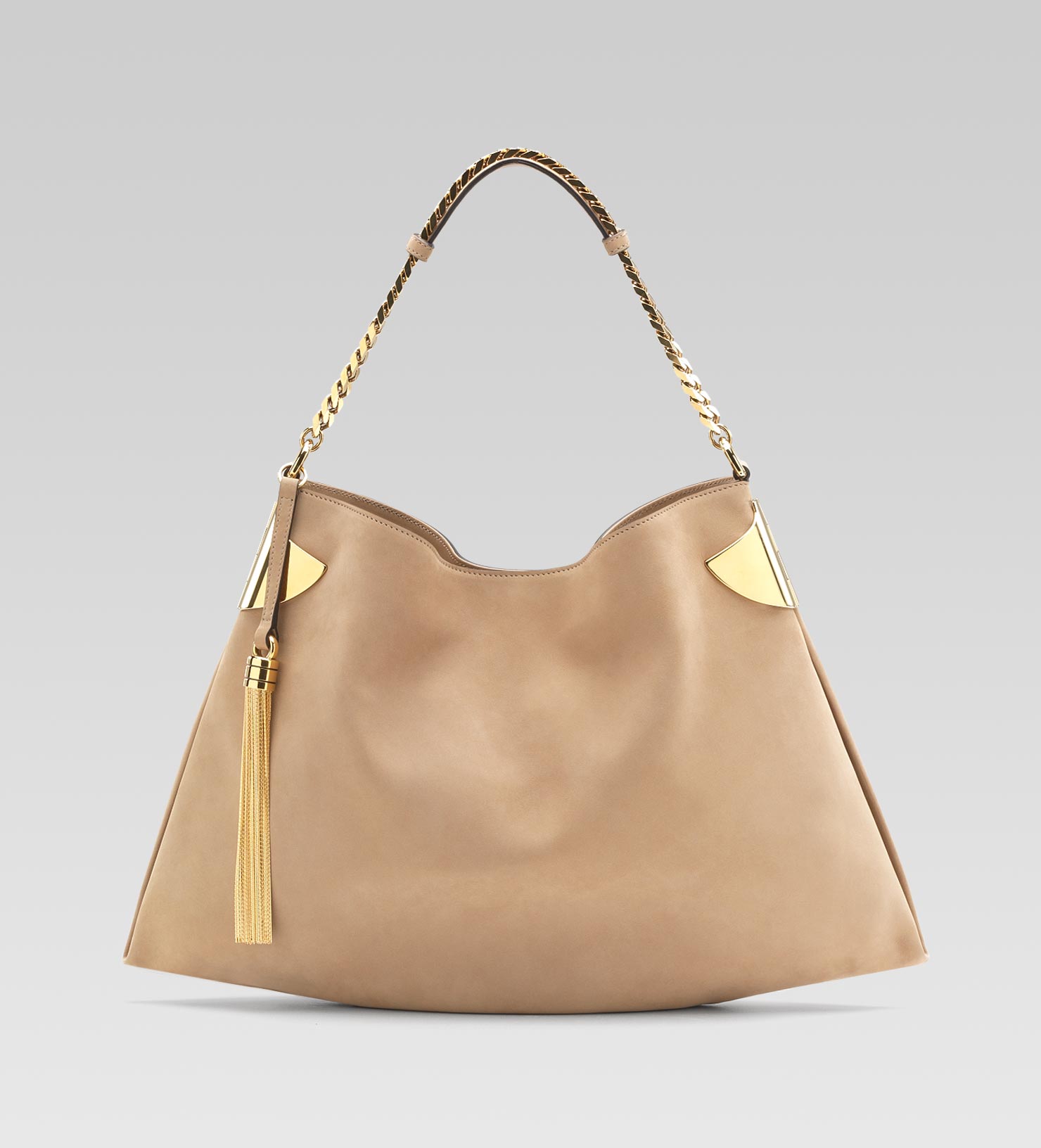 Gucci Gucci Shoulder Bag in Natural - Lyst