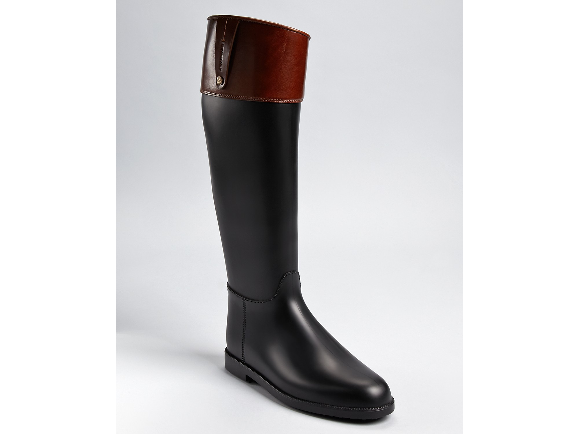 burberry equestrian rain boots