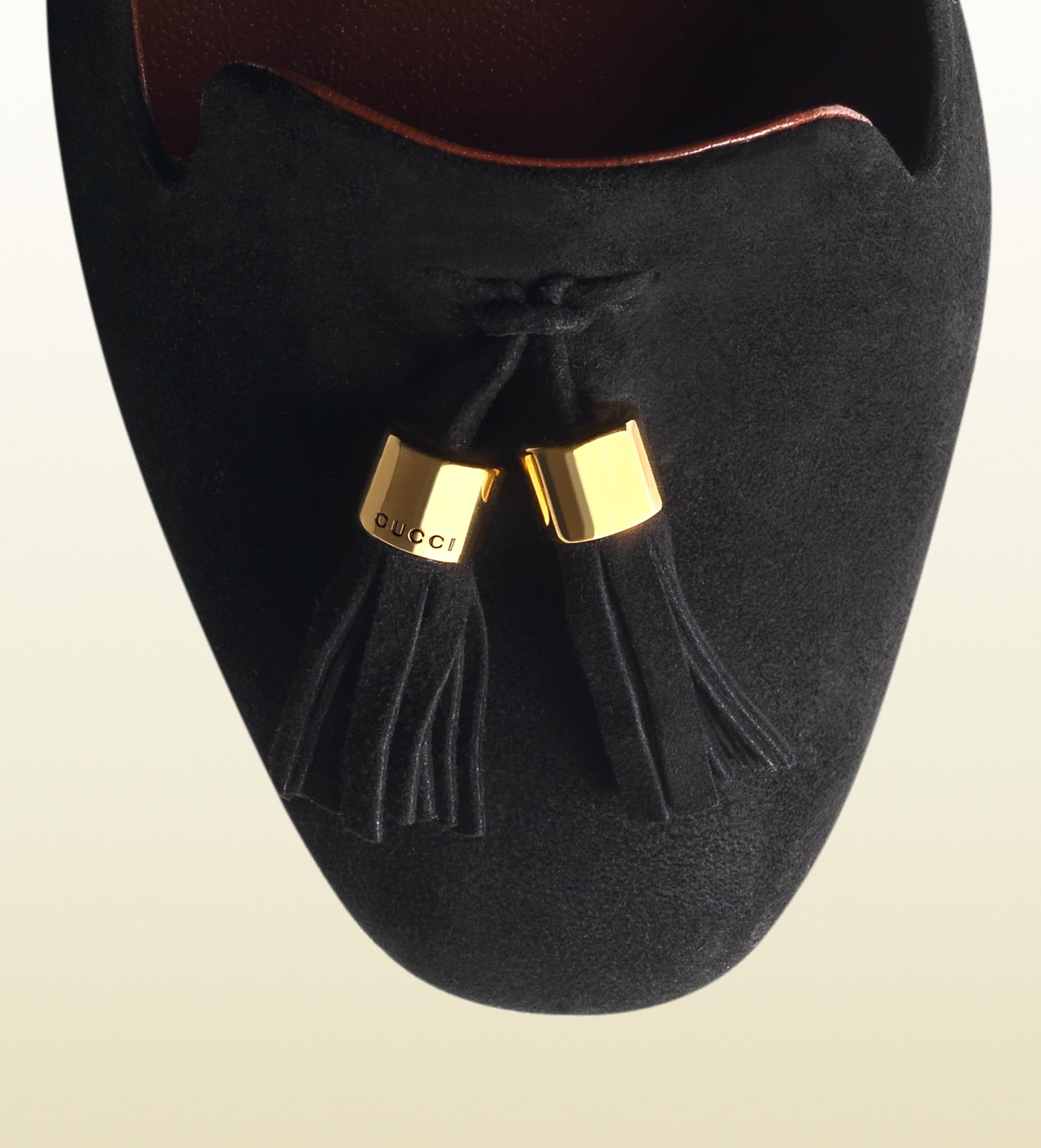 gucci tassel heels