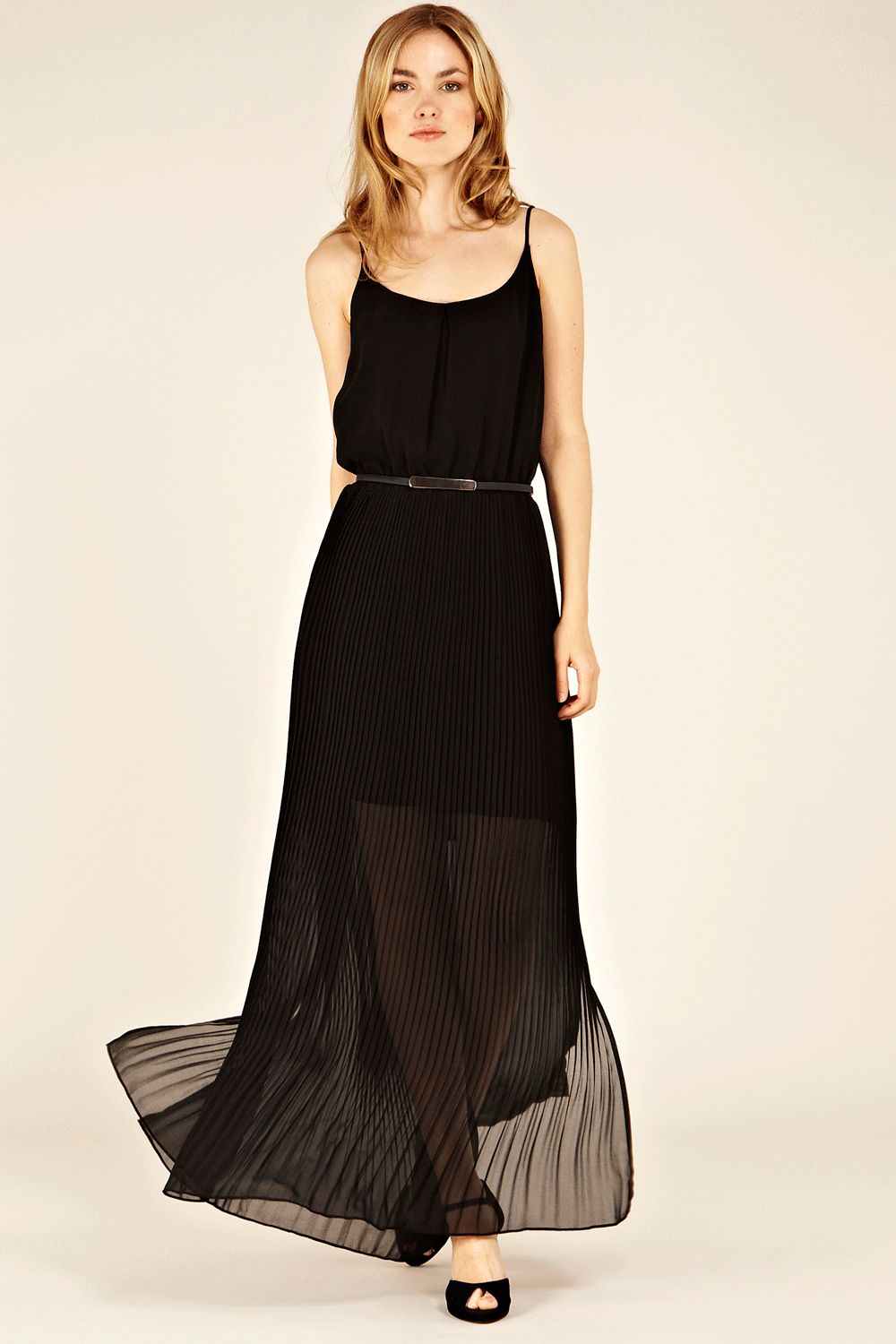 pleated maxi prom dress | Dresses Images 2022