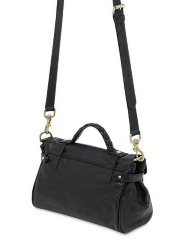 mulberry black mini alexa