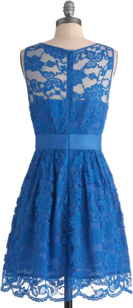 Modcloth When The Night Comes Dress in Blue in Blue | Lyst
