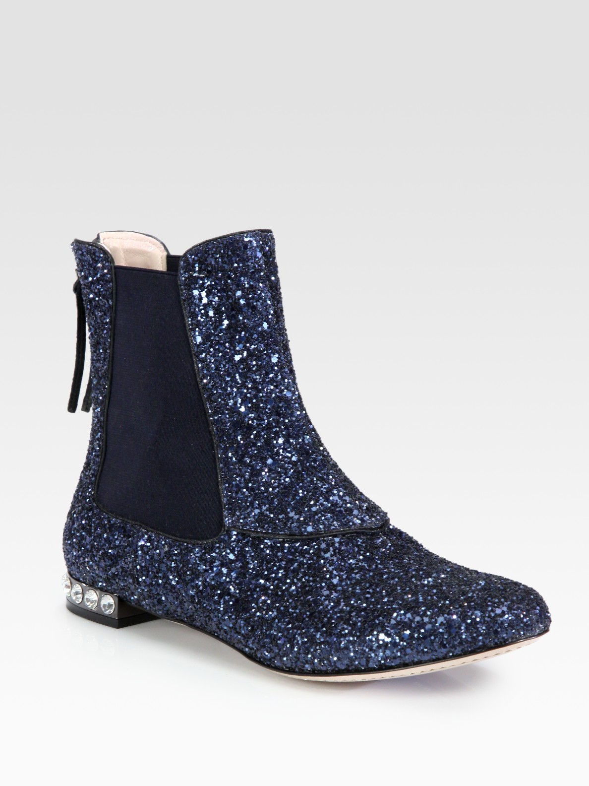 miu miu shoes glitter