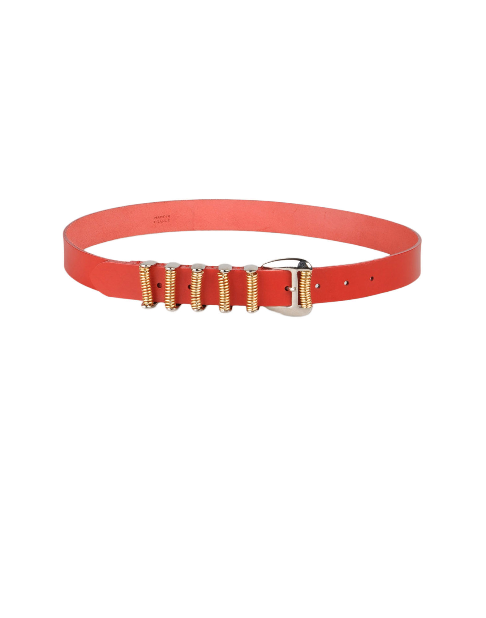 Balmain Belt in Red | Lyst