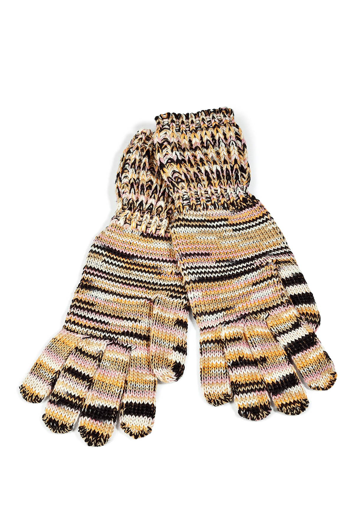 Missoni Candy Sweet Striped Gloves in Multicolor | Lyst
