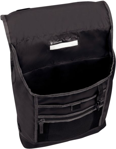Victorinox Flapover Day Bag in Black in Black for Men | Lyst